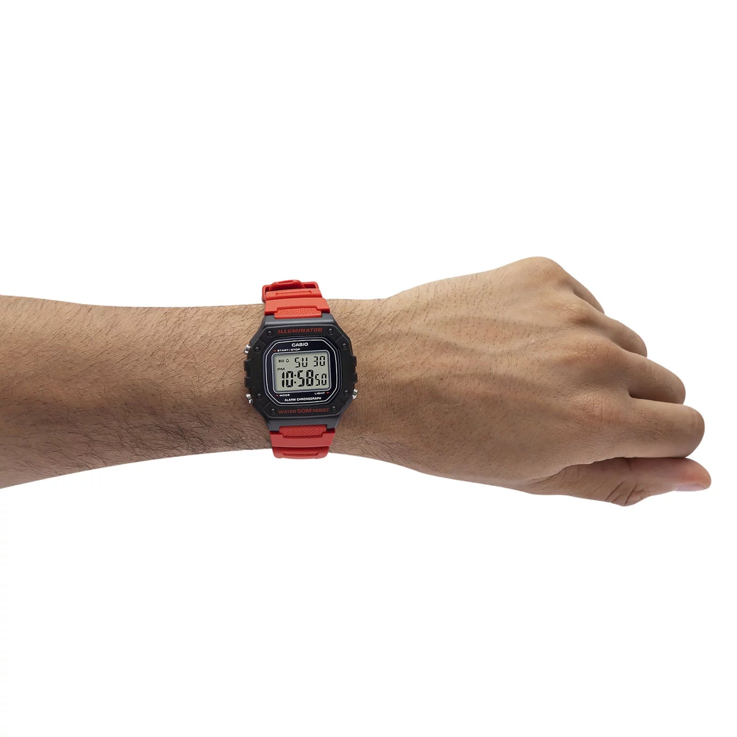 RELOJ DIGITAL CASIO ILLUMINATOR W-218H-4BVDF HOMBRE