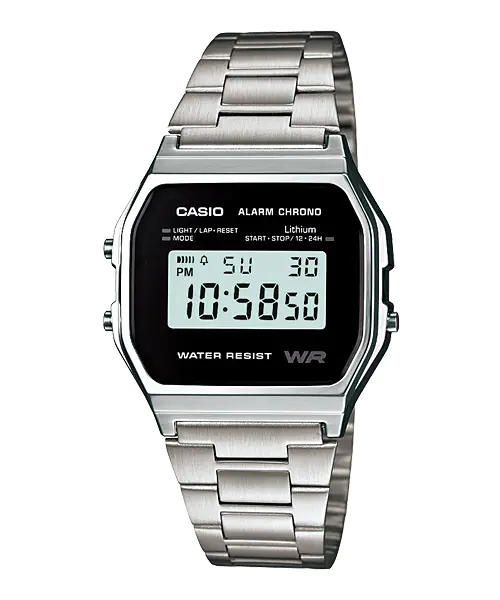 RELOJ CASIO RETRO DIGITAL A158WA-1 UNISEX