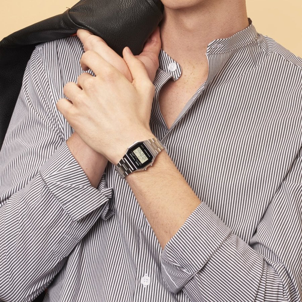 RELOJ CASIO RETRO DIGITAL A158WA-1 UNISEX