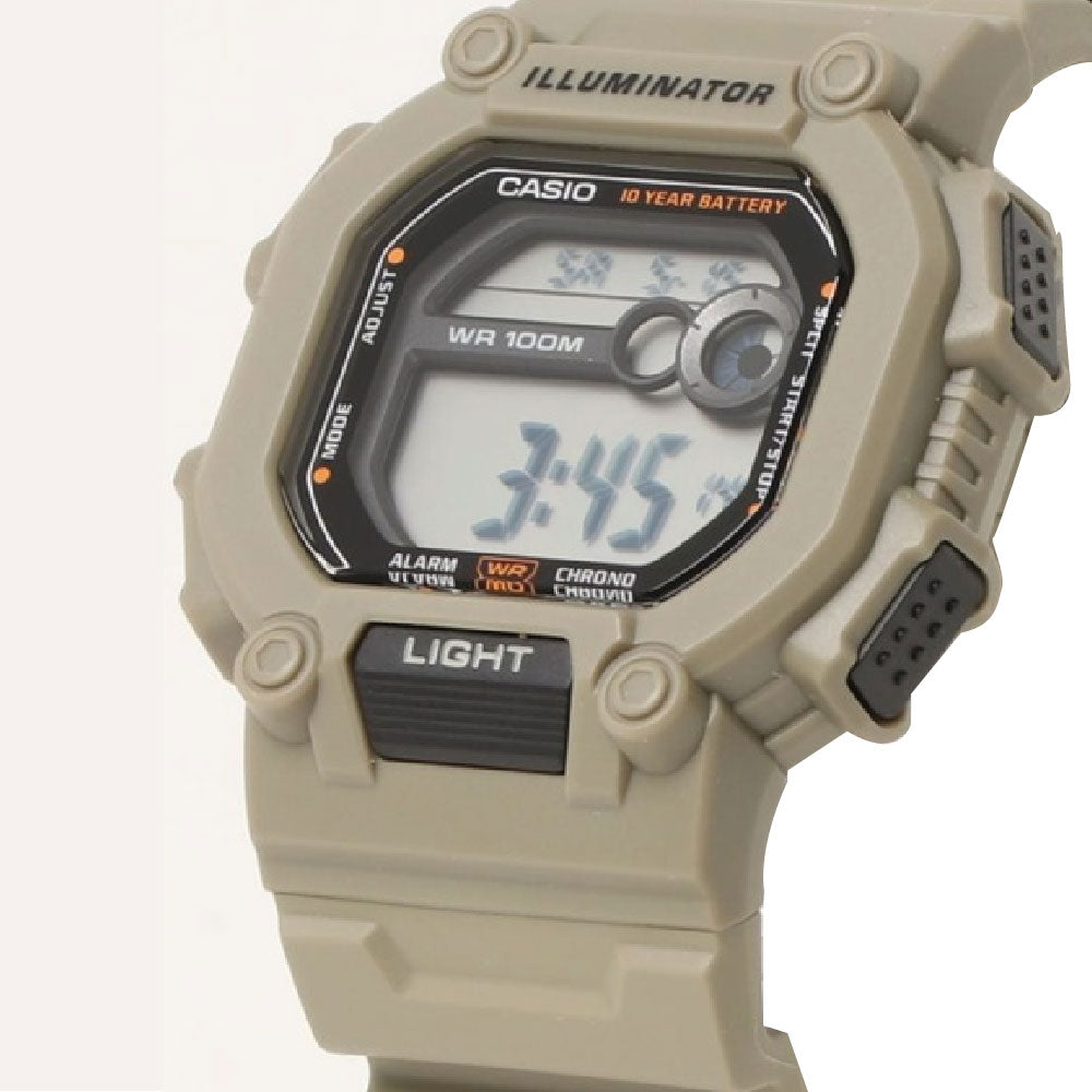 RELOJ DIGITAL CASIO DEPORTIVO ILLUMINATOR W-737HX-5A HOMBRE