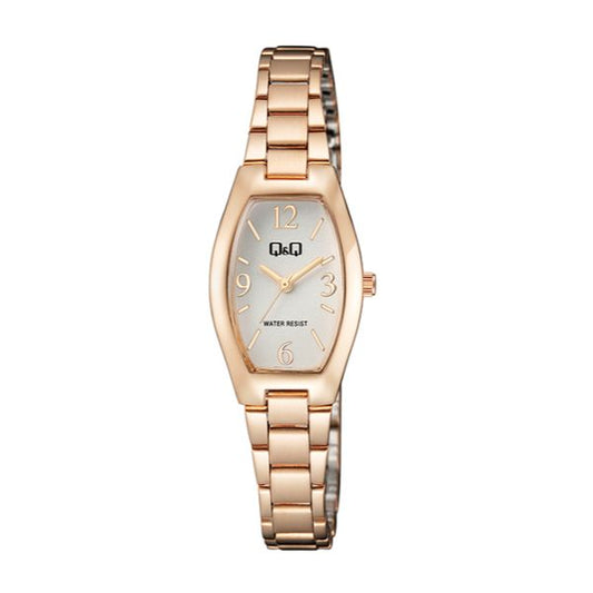RELOJ PULSERA Q&Q Q06A-003PY MUJER ORO ROSA