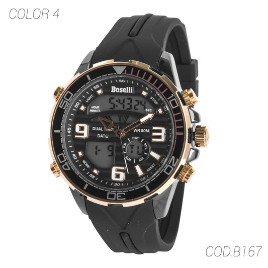 RELOJ ACUATICO HOMBRE B167 BOSELLI - 1007078