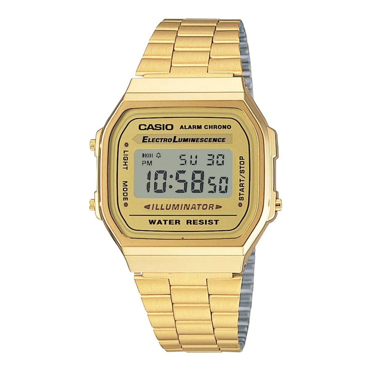 RELOJ CASIO RETRO DIGITAL A168WG-9W UNISEX