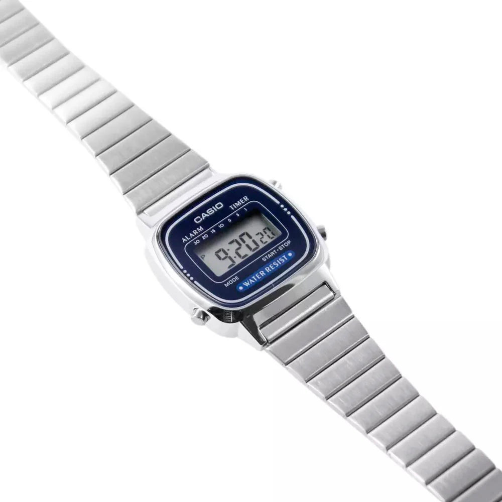 RELOJ CASIO RETRO DIGITAL LA670WA-2DF MUJER