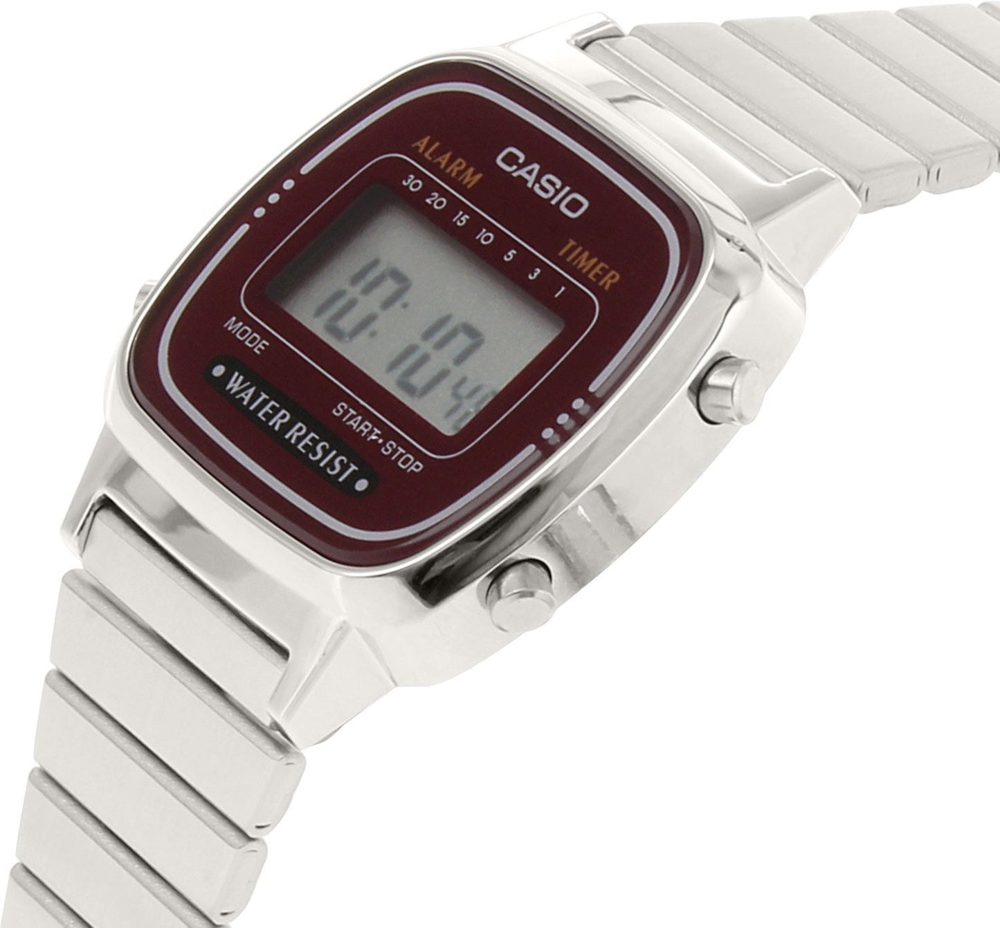 RELOJ CASIO RETRO DIGITAL LA670WA-4DF MUJER