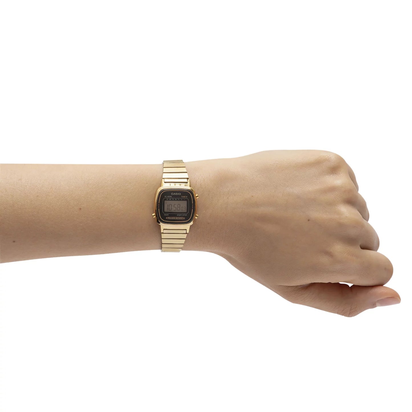 RELOJ CASIO RETRO DIGITAL LA670WGA-1DF MUJER