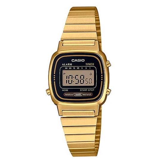 RELOJ CASIO RETRO DIGITAL LA670WGA-1DF MUJER