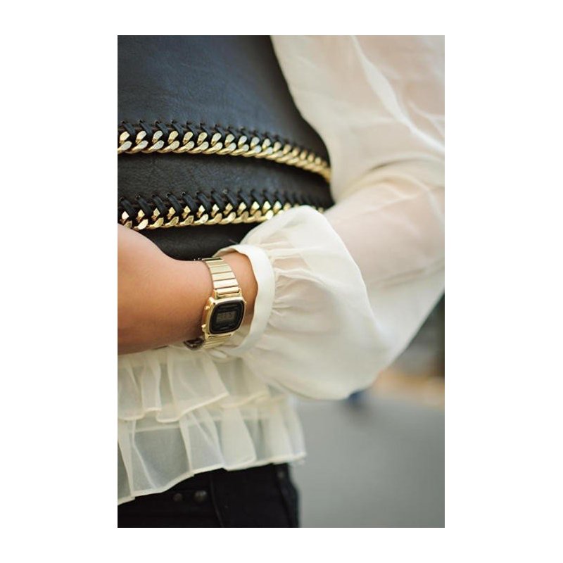 RELOJ CASIO RETRO DIGITAL LA670WGA-1DF MUJER