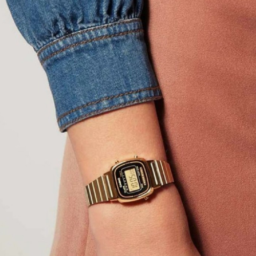 RELOJ CASIO RETRO DIGITAL LA670WGA-1DF MUJER