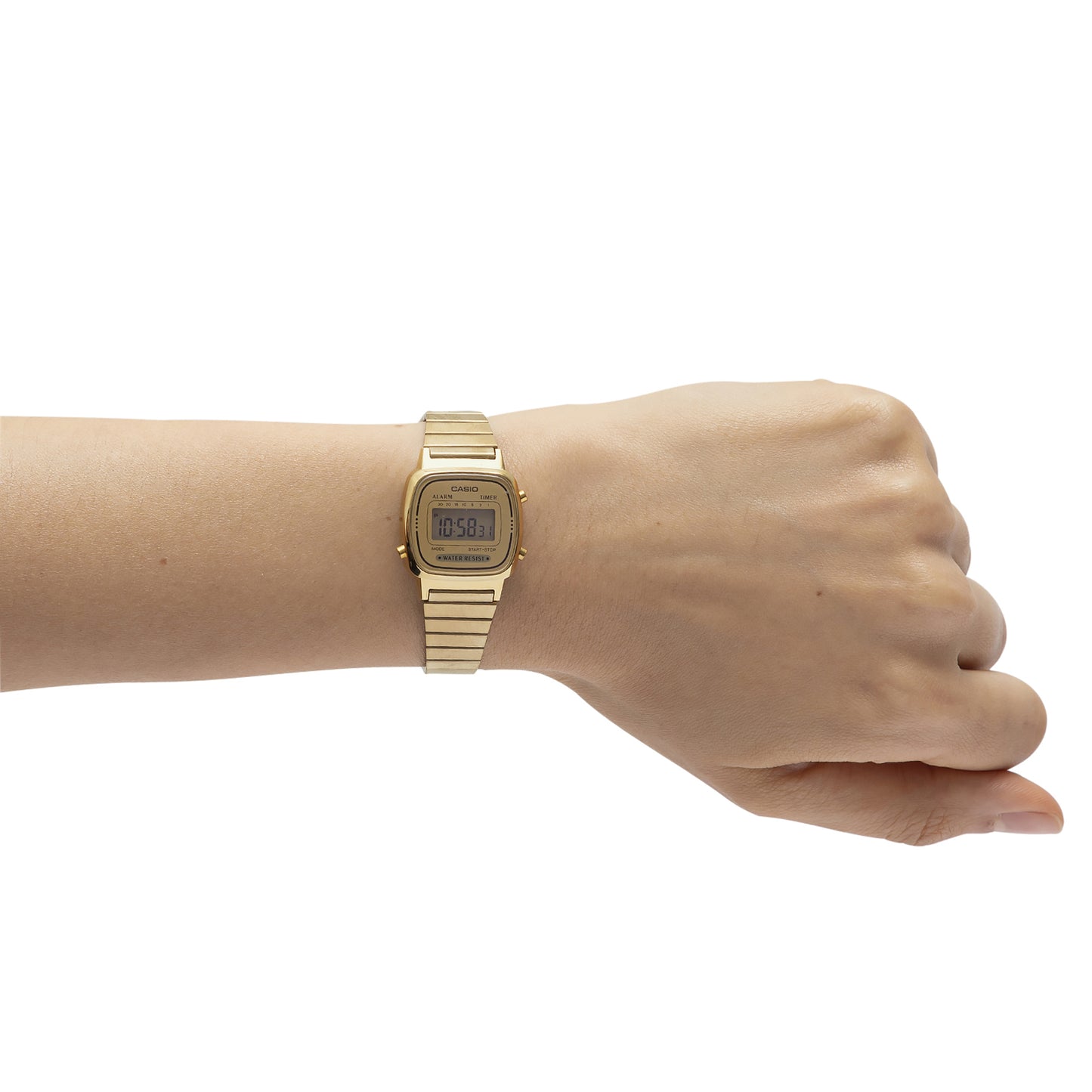 RELOJ CASIO RETRO DIGITAL LA670WGA-9DF MUJER