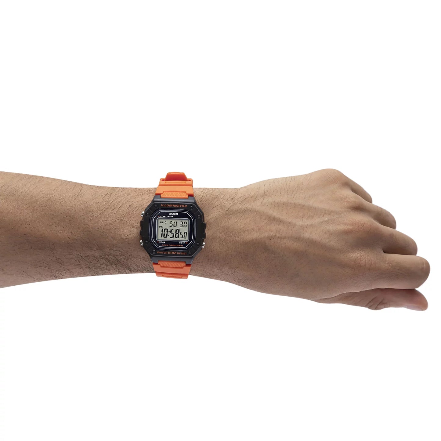 RELOJ DIGITAL CASIO ILLUMINATOR W-218H-4B2VDF HOMBRE