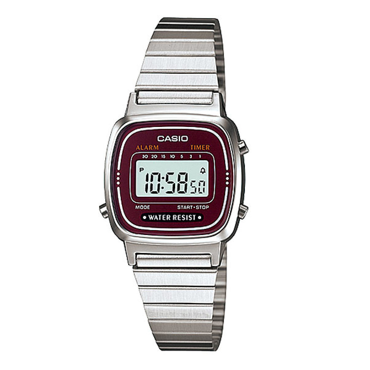 RELOJ CASIO RETRO DIGITAL LA670WGA-9DF MUJER