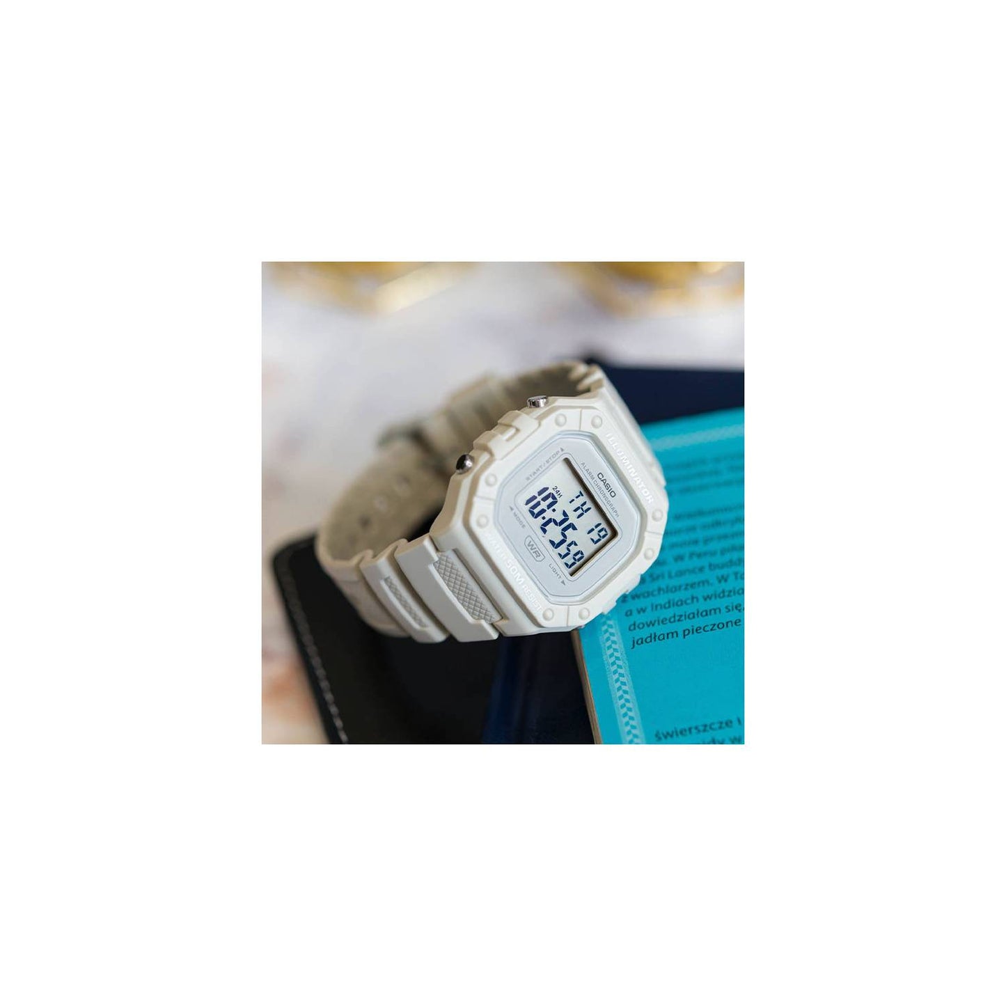 RELOJ  DIGITAL CASIO ILLUMINATOR W-218HC-8AVDF UNISEX