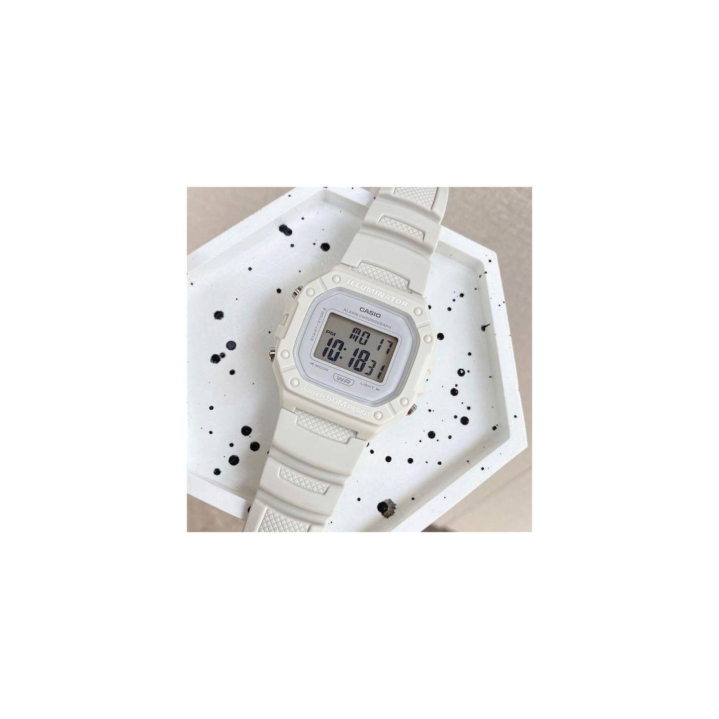 RELOJ  DIGITAL CASIO ILLUMINATOR W-218HC-8AVDF UNISEX